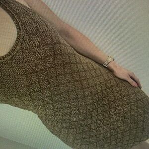 Ralph Lauren Brown Mini Dress